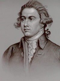 Thomas Lynch, Jr portrait a drawing of a person